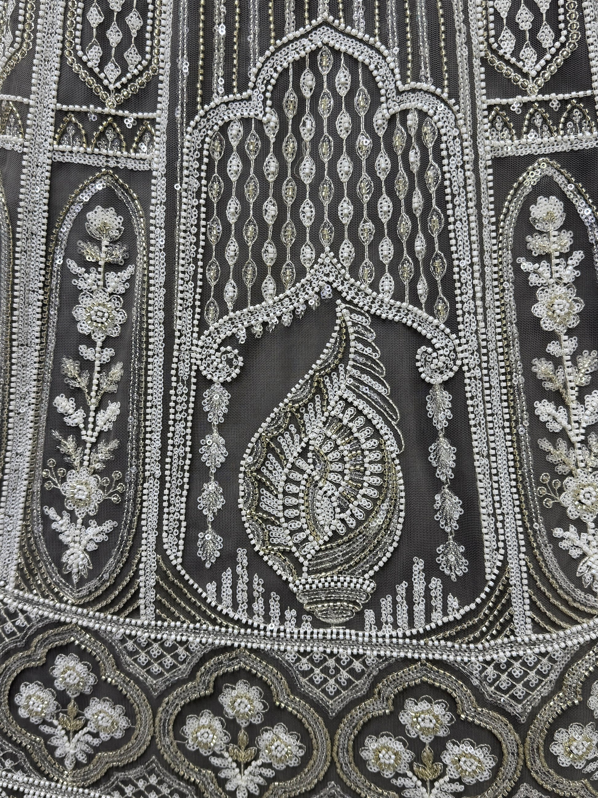 Charming Grey Embroidered Net Bridesmaid Lehenga Choli With Dupatta