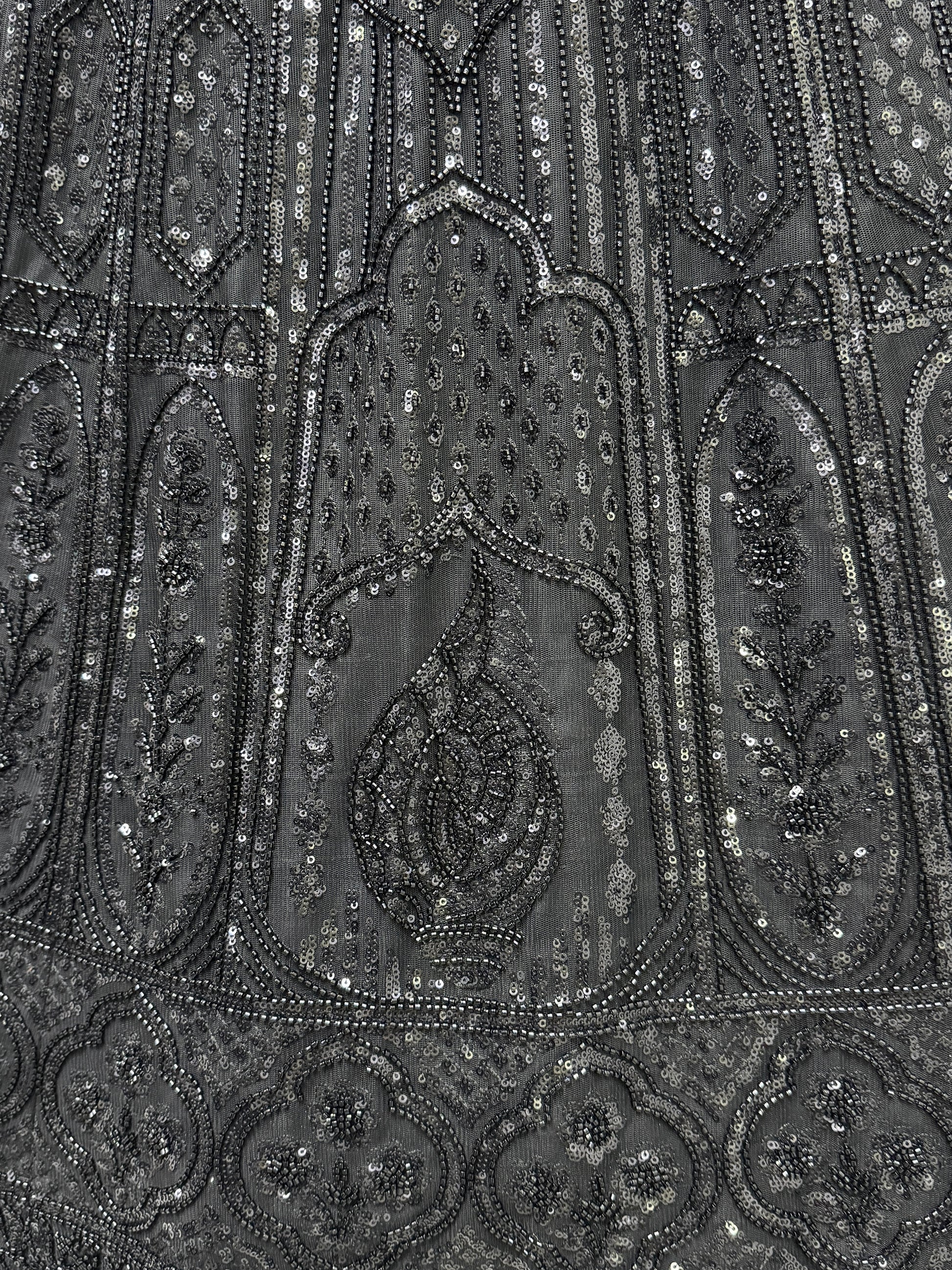 Beautiful Black Hand Work Net Designer Lehenga With Blouse