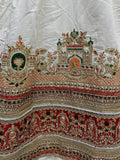 Astonishing White Thread-Work Silk Lehenga Choli With Dupatta - Zeel Clothing