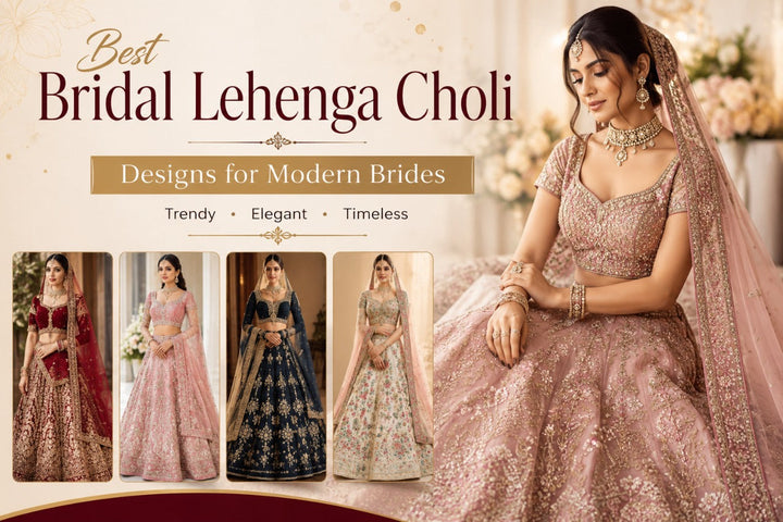Best Bridal Lehenga Choli Designs for Modern Brides