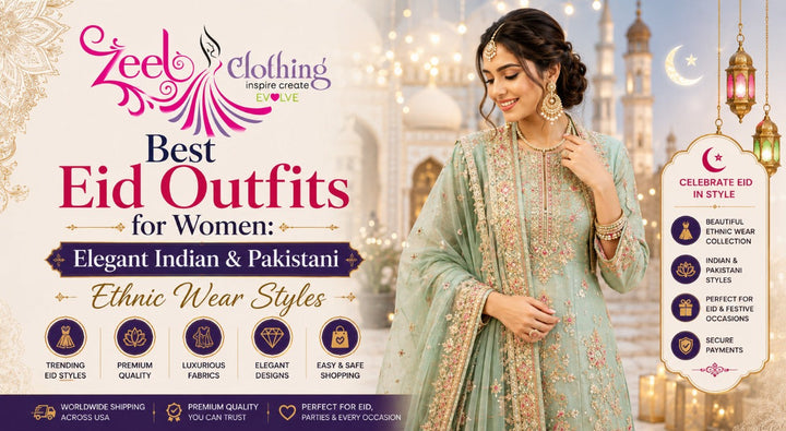 Best Eid Outfits for Women: Elegant Indian & Pakistani Ethnic Wear Styles
