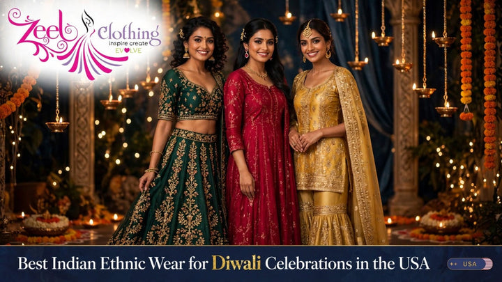 Best Indian Ethnic Wear for Diwali Celebrations in the USA