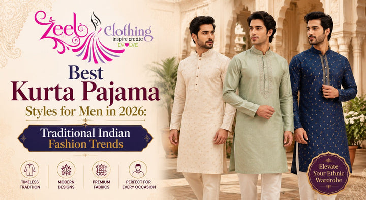 Best Kurta Pajama Styles for Men in 2026: Traditional Indian Fashion Trends
