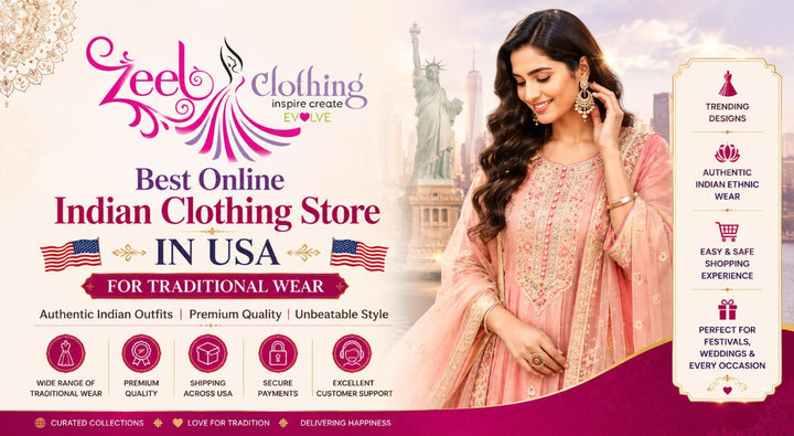 Best Online Indian Clothing Store in USA for Traditional Wear