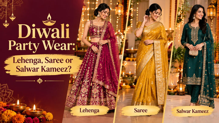 Diwali Party Wear: Lehenga, Saree or Salwar Kameez?
