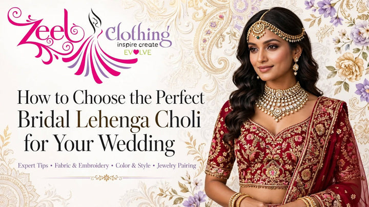 How to Choose the Perfect Bridal Lehenga Choli for Your Wedding