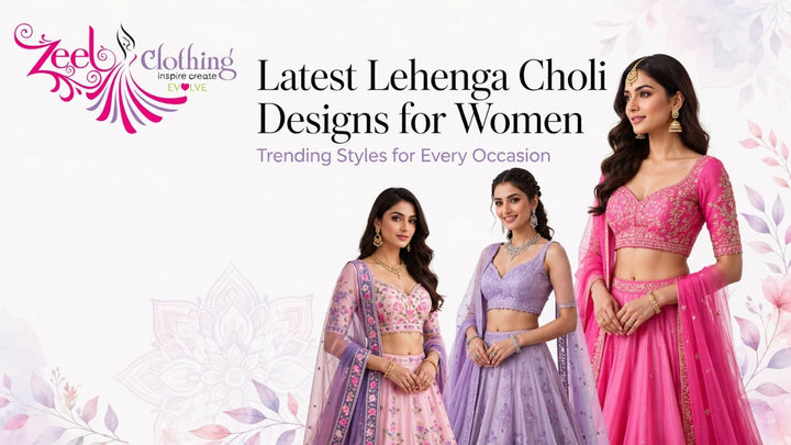 Latest Lehenga Choli Designs for Women: Trending Styles for Every Occasion