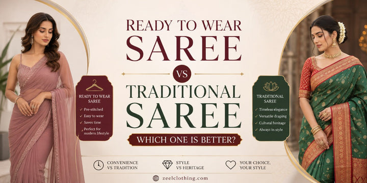Ready to Wear Saree vs Traditional Saree?