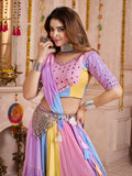 Notable Multi-Color Kutchi Patch Work Cotton Navratri Special Lehenga Choli
