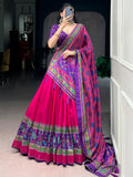 Pink designer ethnic dress
