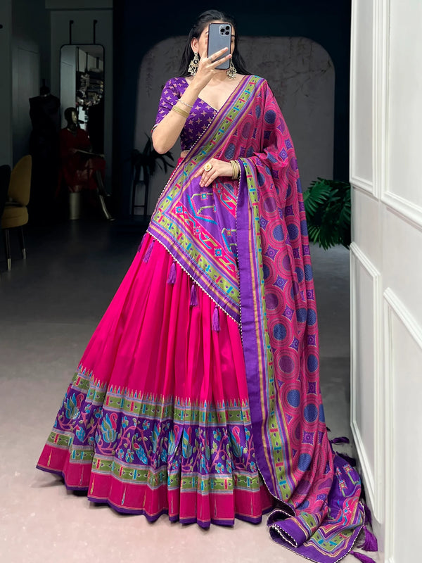 Pink designer ethnic dress
