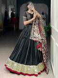 Black stylish ethnic outfit
