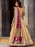 Amazeballs Cream Zari Weaving Silk Festive Wear Lehenga Choli With Dupatta