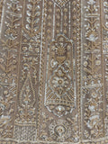 Enchanting Beige Embroidered Net Wedding Wear Lehenga Choli With Dupatta