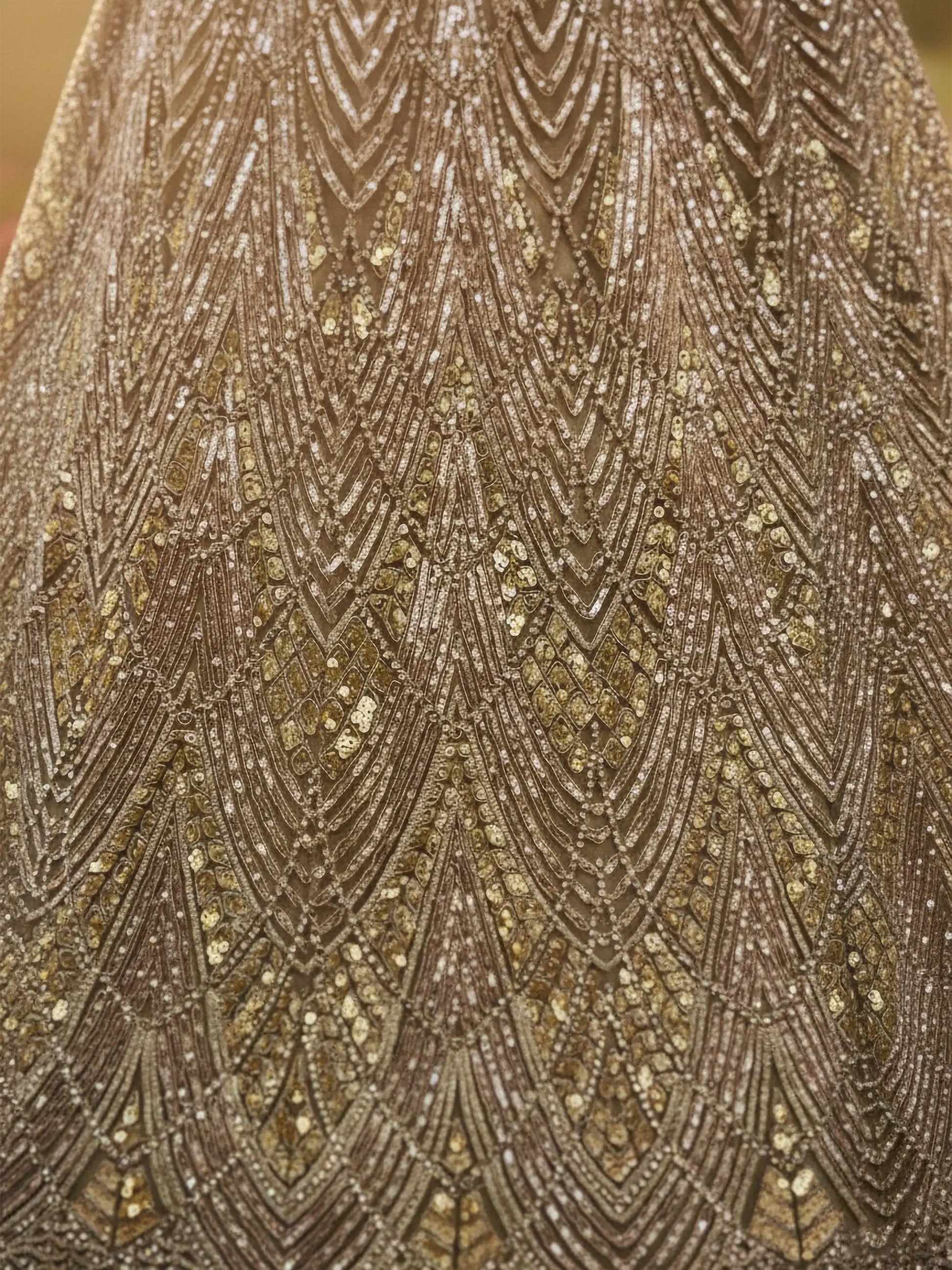 Tremendous Golden Dori Embroidered Net Cocktail Wear Lehenga Choli With Dupatta