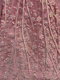 Lovable Pink Heavy Embroidered Net Engagement Wear Lehenga With Blouse