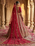 Esthetic Pink Heavy Embroidered Silk Bridal Lehenga Choli With Double Dupatta