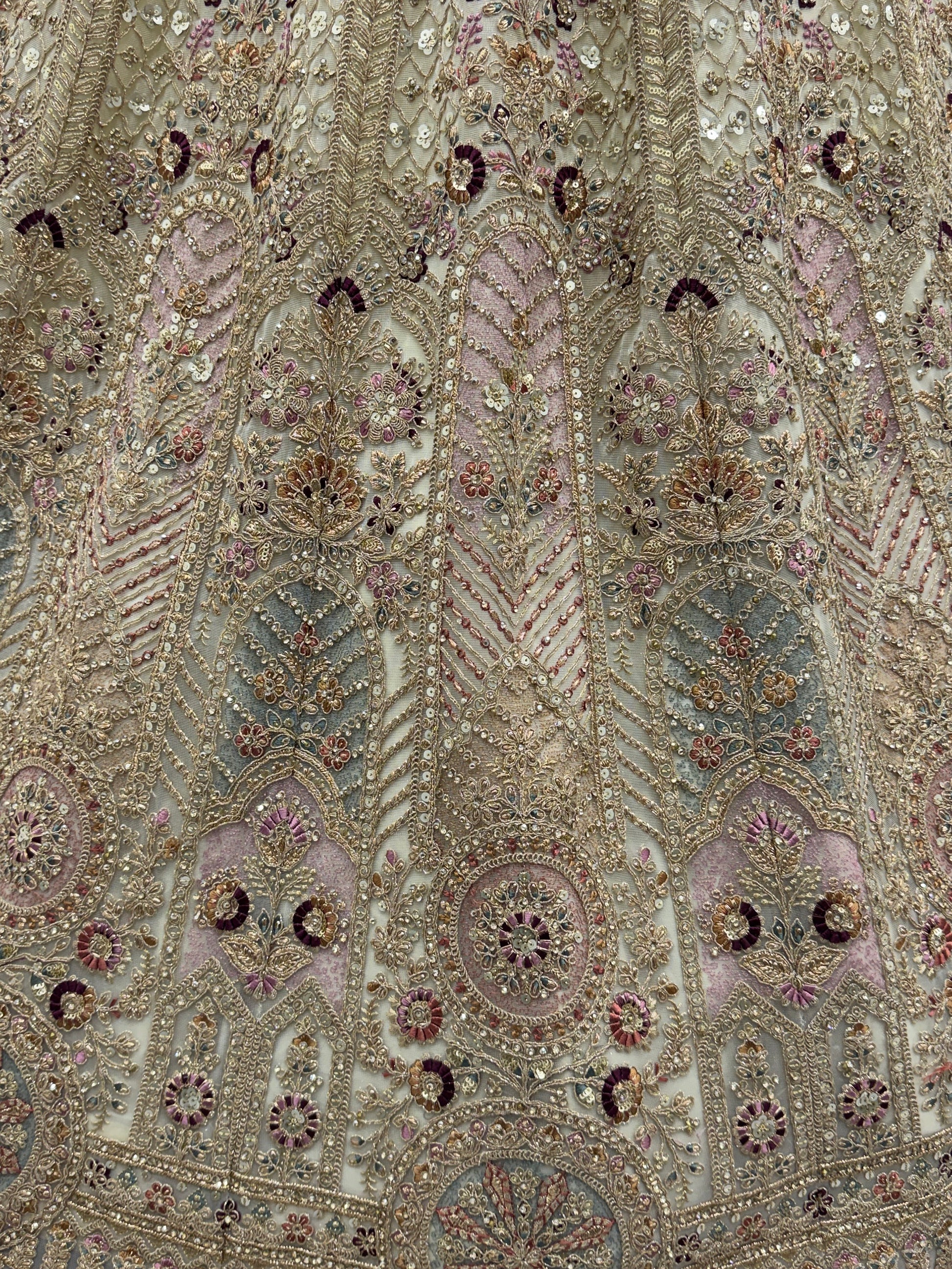 Lovely Off-White Sequins Net Reception Wear Lehenga Choli With Dupatta