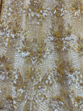 Beautiful Yellow Sequins Net Bridesmaid Lehenga Choli With Dupatta