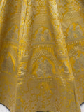 Pretty Yellow Zari Work Silk Wedding Wear Lehenga Choli With Dupatta