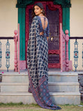 Fabulous Grey Digital Printed Crepe Daily Wear Saree With Blouse