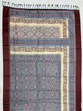 Enchanting Blue Printed Silk Casual Wear Saree With Blouse