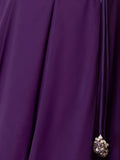 Attractive Purple Georgette Events Party Wear Lehenga Choli With Dupatta