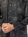 Stylish Black Embroidered Imported Party Wear Jothpuri Set For Men
