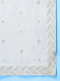 Exquisite White Sequins Net Sangeet Wear Lehenga Choli With Dupatta
