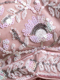 Wonderful Pink Sequins Net Party Wear Lehenga Choli With Dupatta