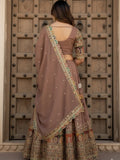 Lovable Beige Multi Thread Work Silk Event Wear Lehenga Choli With Dupatta