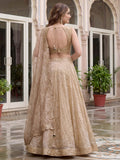 Regal Golden Zari Silk Wedding Wear Lehenga Choli with dupatta