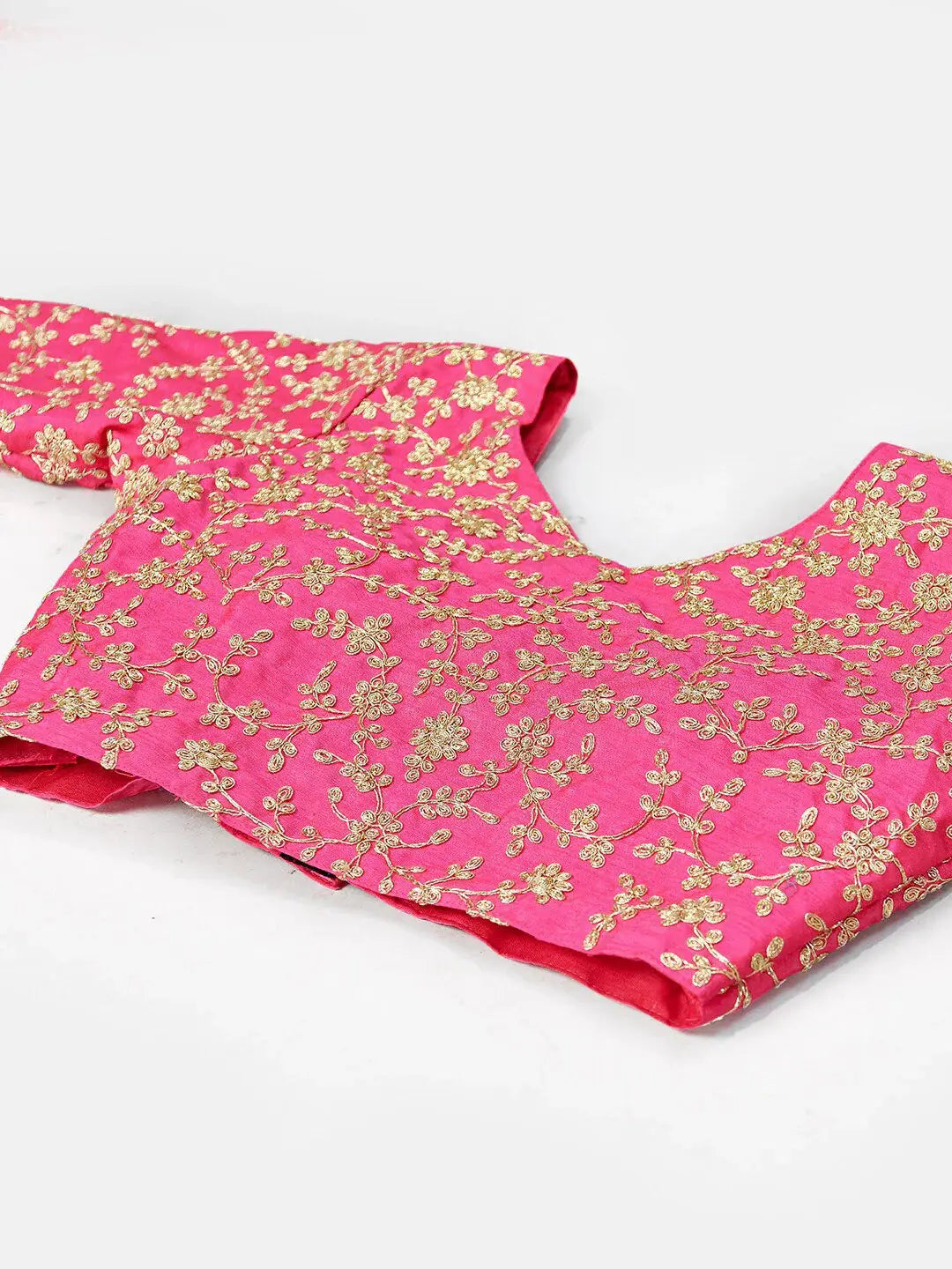 Fantastic Pink Dori Embroidery Silk Wedding Wear Lehenga Choli With Dupatta