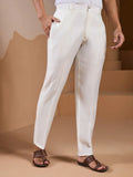 Elegant White Sequins Work Silk Men Event Wear Kurta Pant With Jacket