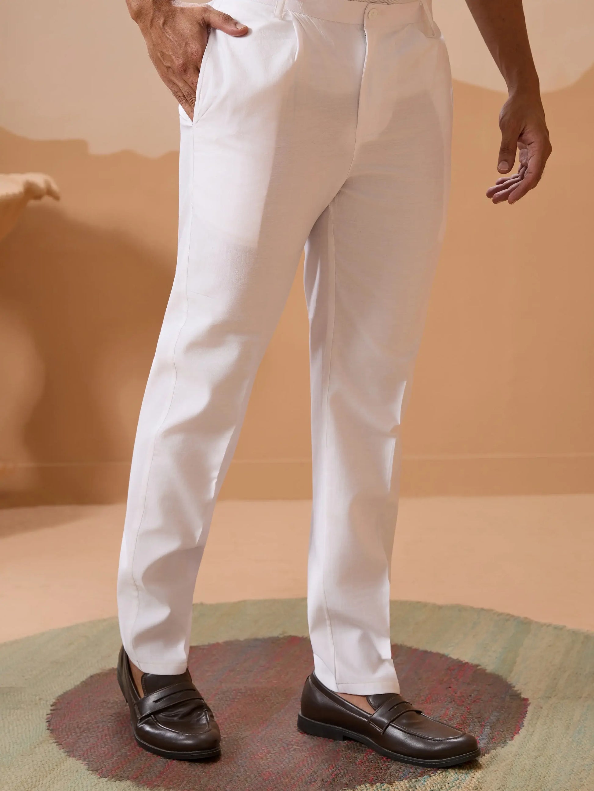 Classic White Thread Embroidery Silk Men Festive Wear Kurta Pant With Jacket