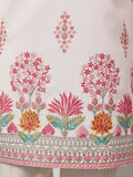 Fantastic White Sequins Work Viscose Silk Function Wear Men's Kurta