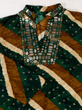 Artistic Green Embroidered Rayon Festive Wear Men’s Kurta