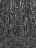 Beautiful Black Hand Work Net Designer Lehenga With Blouse