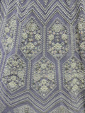 Lovely Lavender Thread Work Georgette Wedding Lehenga Choli