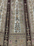 Great Off-White Stone Work Net Wedding Wear Lehenga Choli With Dupatta