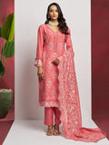 Lovely Peach Floral Embroidered Organza Festival Wear Pant Suit with Heavy Dupatta