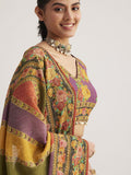 Astonishing Multi-Color Floral Printed Organza Festival Lehenga Choli