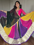 Attractive Multi-Color Printed Georgette Navratri Wear Lehenga Choli 