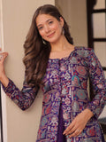 Alluring Purple Zari Weaving Vichitra Silk Festive Wear Lehenga With Jacket