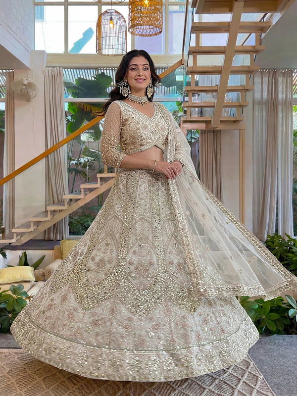 Elegant designer ethnic gown
