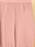 Stunning Baby Pink Sequins Georgette Festival Wear Palazzo Suit