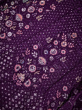 Marvelous Violet Thread Embroidered Net Wedding Wear Lehenga Choli