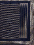 Lovable Navy Blue Sequins Georgette Party Wear Saree With Blouse