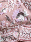 Wonderful Pink Sequins Net Party Wear Lehenga Choli With Dupatta