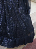 Incredible Black Sequins Net Reception Wear Lehenga Choli With Dupatta